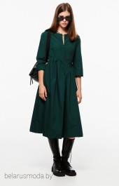 Платье milmil, модель 1059-2 темно-зеленый 