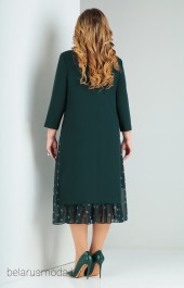 Платье Milora, модель 758 темно-зеленый