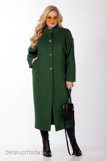 Пальто Michel Chic, модель 358 зеленый