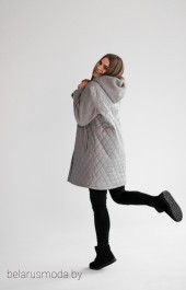 *Пальто Mita Fashion, модель 1159 серый