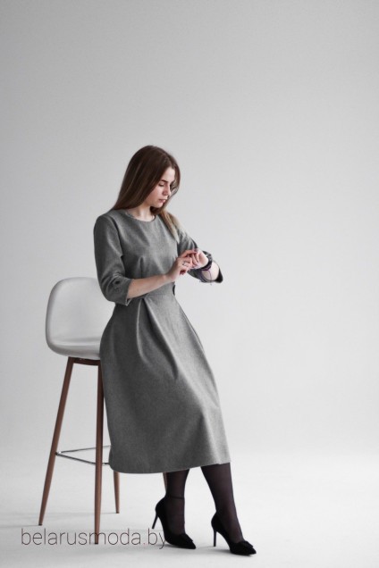Платье Mita Fashion, модель 1161 серый