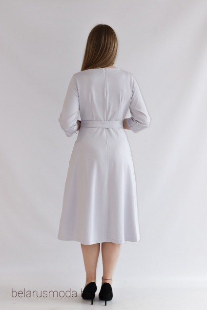 Платье 1161 светло-серый Mita Fashion