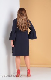 Платье 2137 темно-синий Moda-Versal