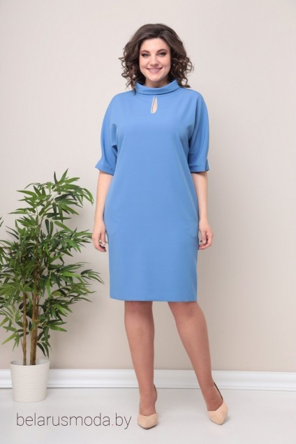 Платье Moda-Versal, модель 2368 голубой