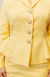 Костюм с юбкой 2349 желтый Мода-Юрс