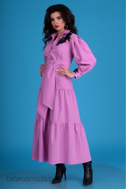 Платье Мода-Юрс, модель 2545 лиловый