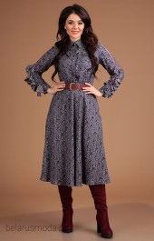 Платье Мода-Юрс, модель 2546 сирень+круги