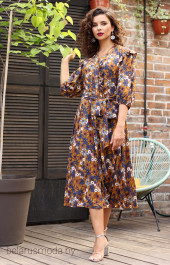 Платье Мода-Юрс, модель 2551 цветы