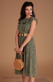 Платье Мода-Юрс, модель 2556 зеленый