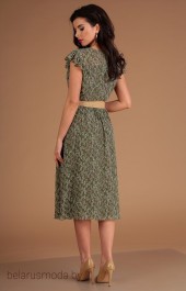 Платье Мода-Юрс, модель 2556 зеленый