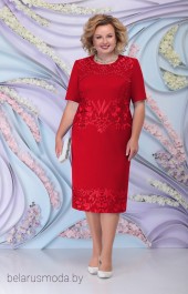 Костюм с платьем Ninele, модель 7299 красный