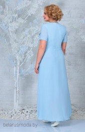 Костюм с платьем Ninele, модель 7333 голубой
