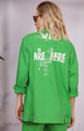 Рубашка Niv Niv, модель 2335 ярко-зеленый
