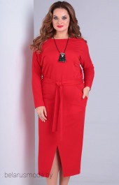 Платье Ollsy, модель 1494 красный