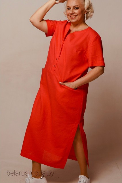 Платье Ollsy, модель 1645 красный