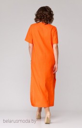 Платье Ollsy, модель 1645 оранжевый