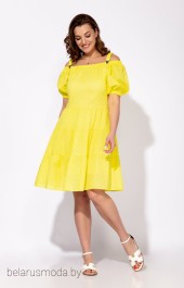 Платье Olegran, модель 3885 желтый