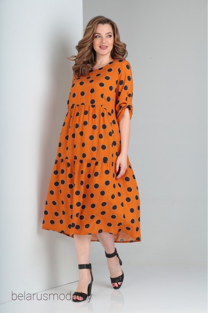 Платье Rishelie, модель 780 оранжевый