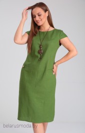 Платье 703 зеленый Rishelie