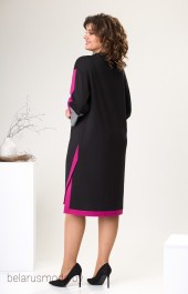 Платье 1-2465 чёрный Romanovich style