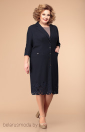 Комплект с платьем Romanovich style, модель 3-1950 капучино+синий