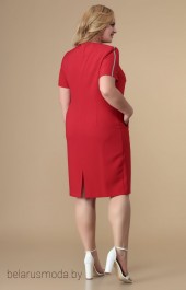 Костюм с платьем Romanovich style, модель 3-2046 черный + красный