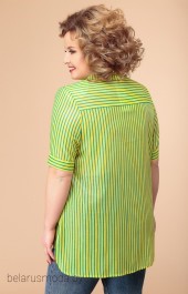 Блузка 8-1505 зеленый Romanovich style