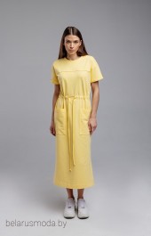 Платье 3841ЛФ желтый Romgil