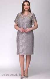 Платье SOVA, модель 11015 серый