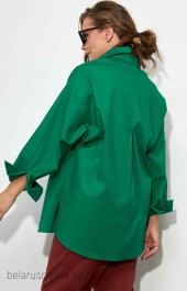 Блузка SOVA, модель 11078 зеленый