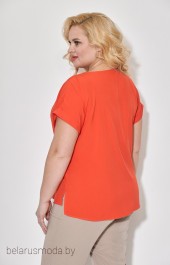 Блузка STEFANY, модель 437 оранжевая