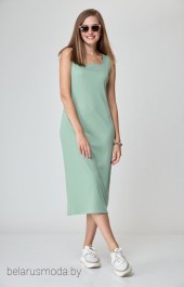 Платье STEFANY, модель 859 зеленый