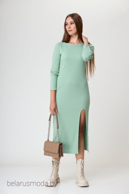 Платье STEFANY, модель 861 зеленый