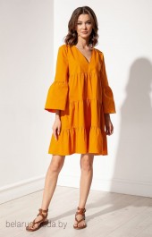 Платье Sette, модель 5038 оранжевый