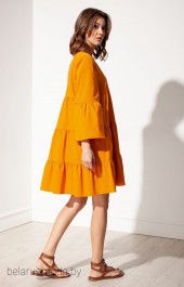 Платье Sette, модель 5038 оранжевый
