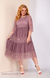Платье Shetti, модель 4021 пепельно-розовый