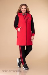 Спортивный костюм Svetlana Style, модель 1295 красный 