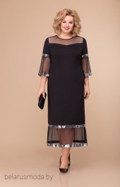 Платье 1341 черный Svetlana Style
