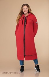Пальто Svetlana Style, модель 1457 красный