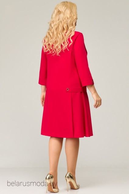 Платье 1675 красный Svetlana Style