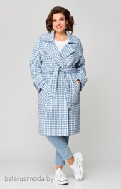 Пальто 1687 голубой Svetlana Style