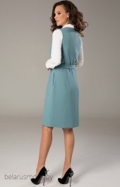 Платье TEFFI Style, модель 1460 дымчато-голубой