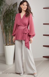 Блузка TEFFI Style, модель 1547 пыльно-розовый