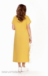 Платье TEZA, модель 1244 желтый