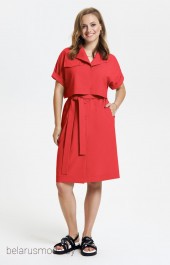 Платье TEZA, модель 2665 красный