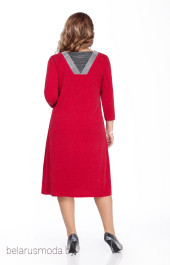 Платье TEZA, модель 281 красный