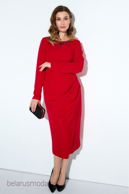 Платье TEZA, модель 4198 красный