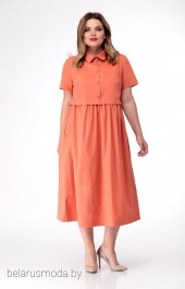 Платье Talia Fashion, модель 104 оранж