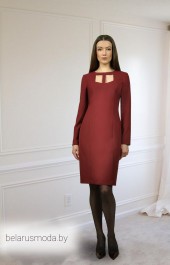 Платье Talia Fashion, модель 076 винный