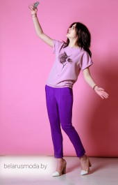 Блузка Talia Fashion, модель 080 розовая блузка